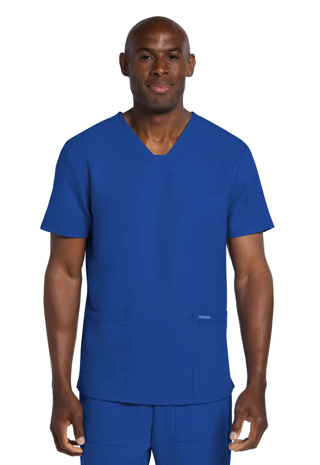 Cherokee Ultra Men's Elevation 2 Pocket Scrub Top CK784A Simply Scrubs Australia